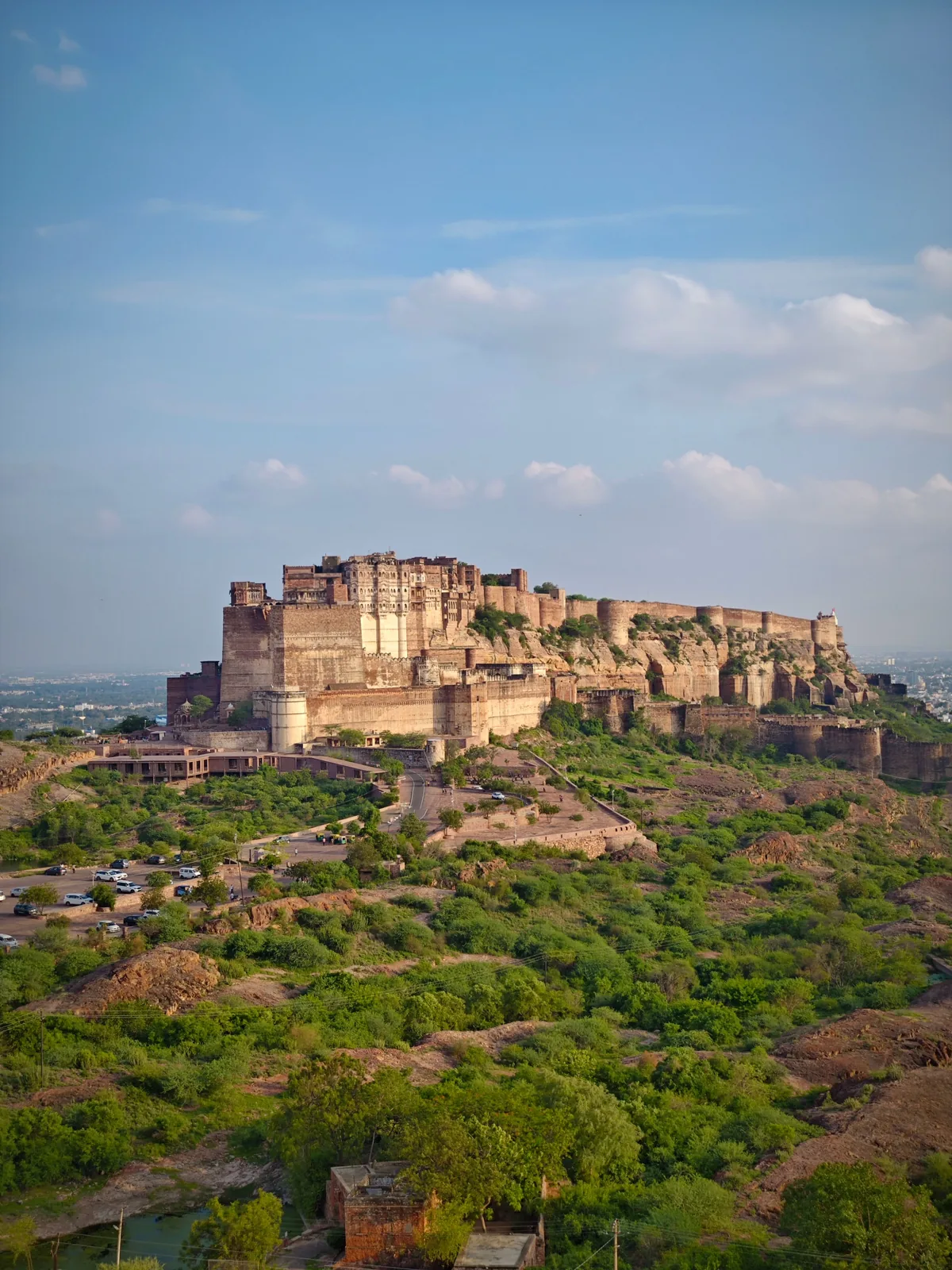 Mehrangarh Fort above Jodhpur